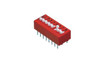 78RB04ST DIP SW/SIP SW DIP Switch SPST 4 Pos Tape Seal