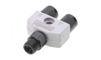 81590R Circular Metric Conn 4P MOLDED SPLITTER 18AWG PVC