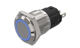 82-4151.0124 INDICATOR PANEL LED BLUE 7MA 24V