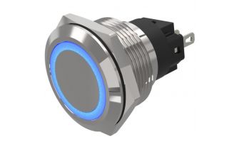 82-6151.0124 INDICATOR PANEL LED BLUE 7MA 24V