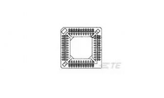 822516-4 IC & Component Sockets PLCC 52P SMT LOW
