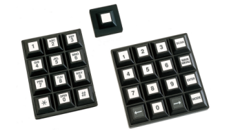 84S-BC2-016-N Input Devices  KEYBOARD 16BTN TAMPO