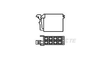 962189-1 Automotive Connectors HSG CAP 2X04P
