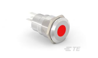 AV1910D324Q04 Pushbutton SW AV19 SPM 5A SPOT LED RED 24V