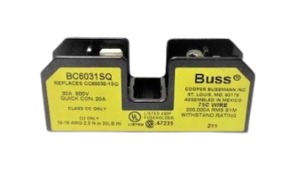 BC6031SQ FUSE BLOCK CART 600V 30A CHASSIS B