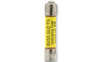 BK/GLD-5 FUSE CARTRIDGE 5A 125VAC CYLINDR