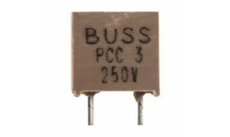 BK/PCC-3-R FUSE BRD MNT 3A 250VAC 450VDC