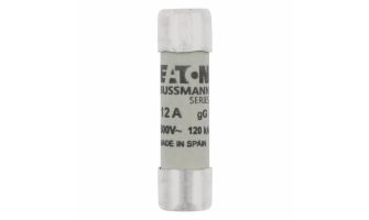 C10G12 FUSE CARTRIDGE 12A 500VAC 5AG