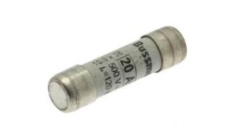 C10G20I FUSE CARTRIDGE 20A 500VAC 5AG