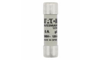 C10G6I FUSE CARTRIDGE 6A 500VAC 5AG 