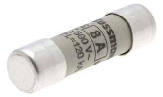 C10G8 FUSE CARTRIDGE 8A 500VAC 5AG