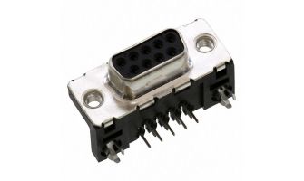D09S33E4GL00LF D-SUB STANDARD CONN 9P RA SOCKET SOLDER SHELL