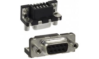 D09S33E4GV00LF D-SUB STANDARD CONNECTORS RIGHT ANGLE 9 WAY
