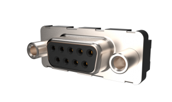D09S33E4GX00LF D-SUB STANDARD CONNECTORS RIGHT ANGLE 9 WAY