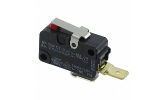 D3V-162-3C5-K Snap Acting/Limit Switch  SPST  Momentary  16A