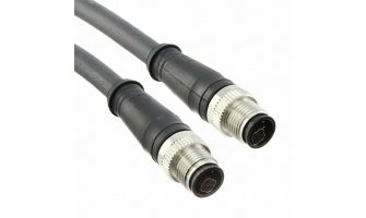 E11A06004M050 Cables MIC 4P M/MP ST/ST D-CODED 5M