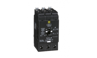 EDB34015 Mini circuit breaker, E-Frame, 15A, 3 pole, 480Y/277VAC, 25kA max, bolt on [TAA]
