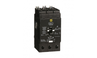 EJB34090 Mini circuit breaker, E-Frame, 90A, 3 pole, 480Y/277VAC, 100kA max, bolt on [TAA]