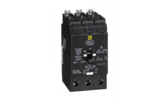 EJB34100 Mini circuit breaker, E-Frame, 100A, 3 pole, 480Y/277VAC, 100kA max, bolt on [TAA]
