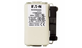 Fuse size 1, 1250 Vac (IEC)1300 Vac (UL), 200 A fuse A