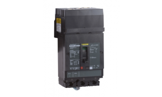 HDA36020 Circuit breaker, PowerPacT H, 20A, 3 pole, 600VAC, 14kA, I-Line, thermal magnetic, 80%, ABC