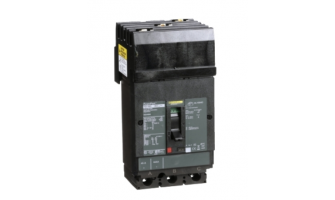 HDA36045 Circuit breaker, PowerPacT H, 45A, 3 pole, 600VAC, 14kA, I-Line, thermal magnetic, 80%, ABC