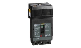 HDA36050 Circuit breaker, PowerPacT H, 50A, 3 pole, 600VAC, 14kA, I-Line, thermal magnetic, 80%, ABC