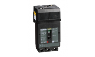 HDA36070 Circuit breaker, PowerPacT H, 70A, 3 pole, 600VAC, 14kA, I-Line, thermal magnetic, 80%, ABC