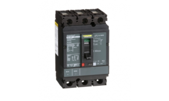 HDL36040 Circuit breaker, PowerPacT H, 40A, 3 pole, 600VAC, 14kA, lugs, thermal magnetic, 80%