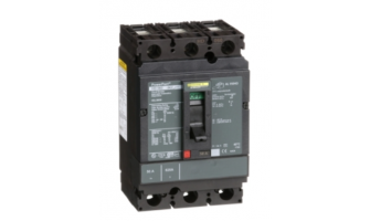 HDL36050 Circuit breaker, PowerPacT H, 50A, 3 pole, 600VAC, 14kA, lugs, thermal magnetic, 80%