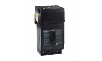 HGA36015 Circuit breaker, PowerPacT H, 15A, 3 pole, 600VAC, 18kA, I-Line, thermal magnetic, 80%, ABC