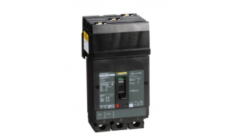 HGA36040 Circuit breaker, PowerPacT H, 40A, 3 pole, 600VAC, 18kA, I-Line, thermal magnetic, 80%, ABC