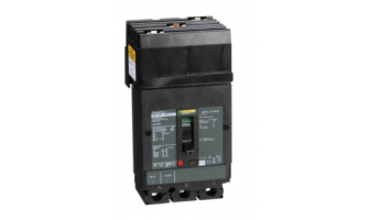 HGA36080 Circuit breaker, PowerPacT H, 80A, 3 pole, 600VAC, 18kA, I-Line, thermal magnetic, 80%, ABC