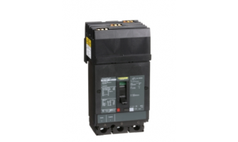 HGA36125 Circuit breaker, PowerPacT H, 125A, 3 pole, 600VAC, 18kA, I-Line, thermal magnetic, 80%, ABC