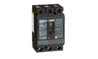 HGL36100 Circuit breaker, PowerPacT H, 100A, 3 pole, 600VAC, 18kA, lugs, thermal magnetic, 80%