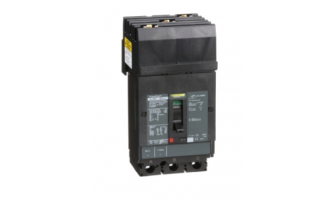 HJA36060 Circuit breaker, PowerPacT H, 60A, 3 pole, 600VAC, 25kA, I-Line, thermal magnetic, 80%, ABC