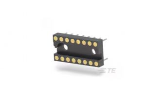 516-AG10D-ES IC&Component Sockets VERT DIP 16P SOCKET