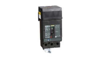 JDA36200 Circuit breaker PowerPacT J 200A 3 pole 600VAC 14kA I-Line thermal magnetic 80% ABC