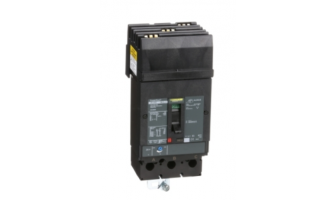 JGA36200 Circuit breaker, PowerPacT J, 200A, 3 pole, 600VAC, 18kA, I-Line, thermal magnetic, 80%, ABC