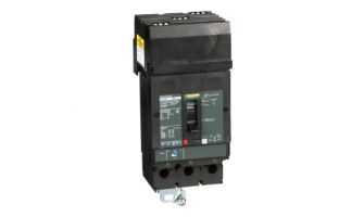 JJA36175 Circuit breaker, PowerPacT J, 175A, 3 pole, 600VAC, 25kA, I-Line, thermal magnetic, 80%, ABC
