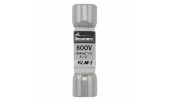 KLM-2-1/2 FUSE CARTRIDGE 2.5A 600VAC/VDC 5AG