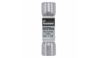 KTK-1/2 FUSE, CARTRIDGE, 500mA, 10X38MM, FAST ACTING