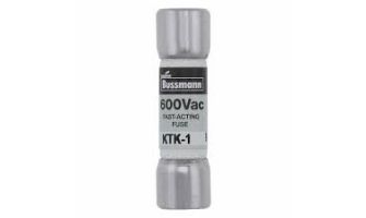 KTK-1 FUSE, CARTRIDGE, 1A, 10X38MM, FAST ACTING
