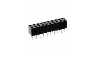 M22-7141042 10+10 Pos. Female DIL Vertical Throughboard Conn.