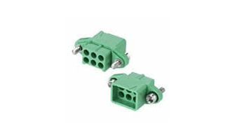 M300-2240696F2 3+3 Pos. Female DIL Cable Housing Jackscrews