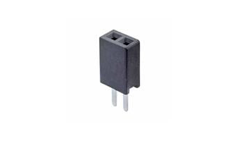 M50-3030242 2 Pos. Female SIL Vertical Throughboard Conn.
