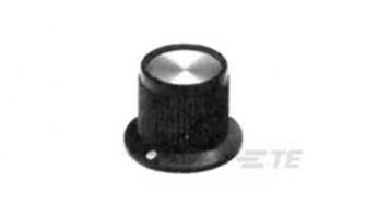 PK50B1/4 PK50B1/4=KNOB PLASTIC BLK 1/4