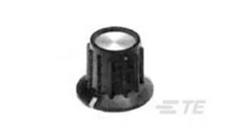 PKA70B1/4 Knobs&Dials .98 LINE IND/SKIRT STR RIB KNOB