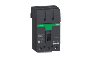QBA32100 Circuit breaker, PowerPacT Q, 100A, 3 pole, 240VAC, 10kA, I-Line, thermal magnetic, 80%, ABC