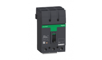 QGA32175 Circuit breaker, PowerPacT Q, 175A, 3 pole, 240VAC, 65kA, I-Line, thermal magnetic, 80%, ABC